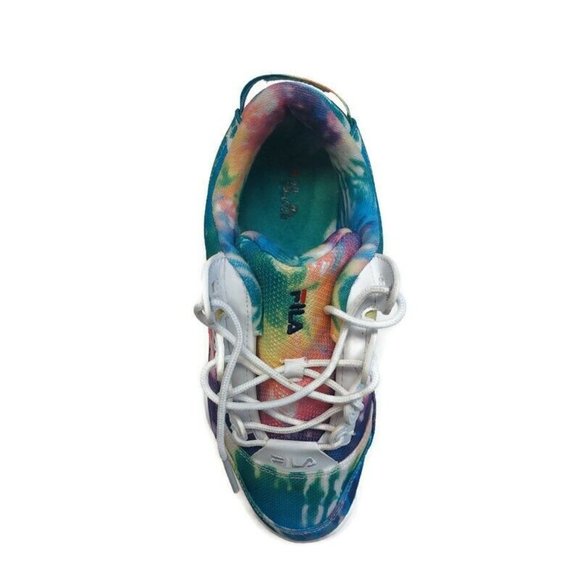 Fila Womens Provenance X Fixture Tie Dye Fashion Chunky Shoes Sneakers Size 7 - Picture 2 of 8